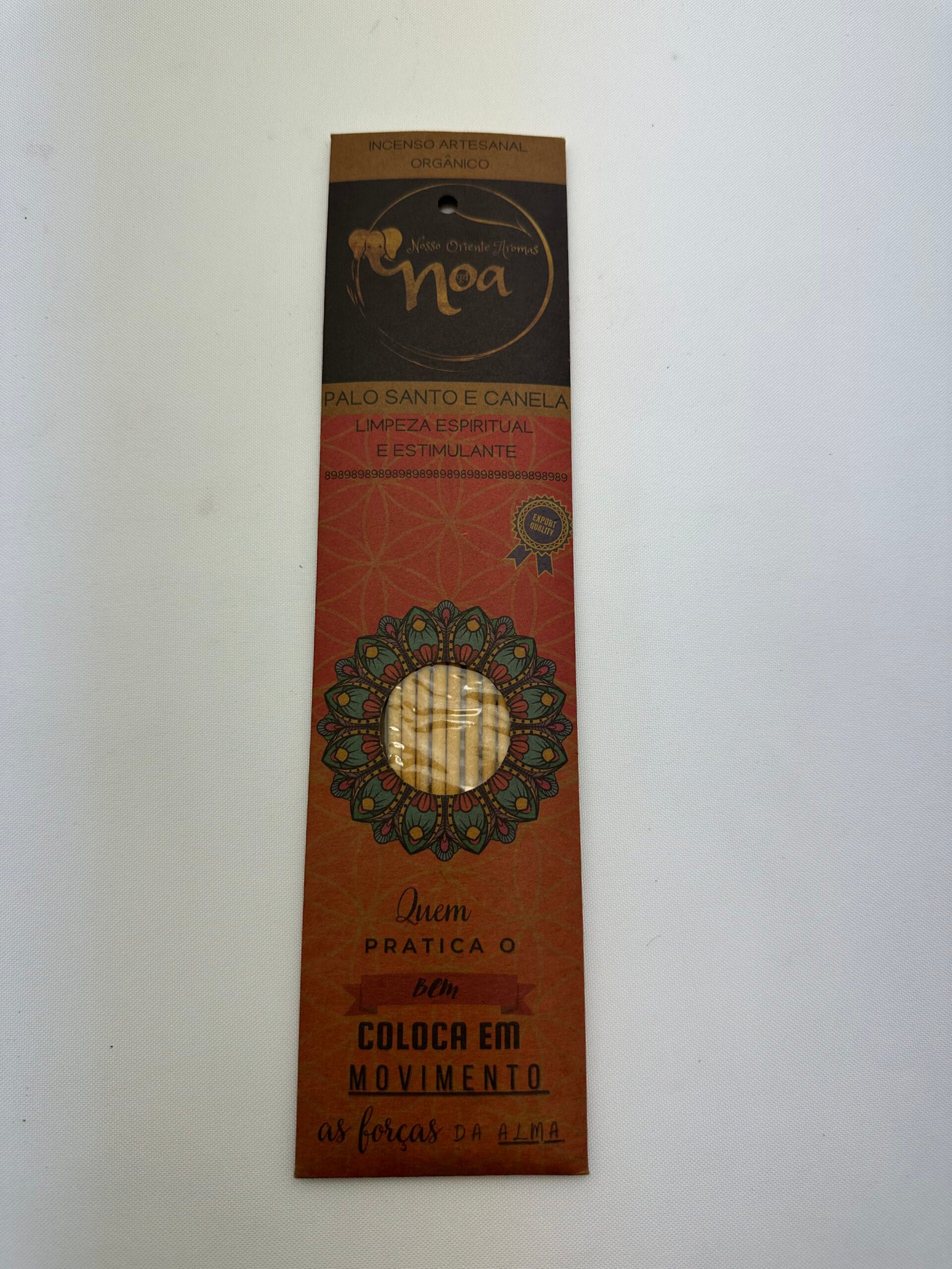 Incenso de Palo Santo e Canela (LIMPEZA ESPIRITUAL E ESTIMULANTE) - Terapêutico