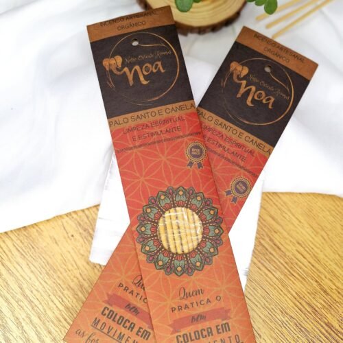 Incenso de Palo Santo e Canela (LIMPEZA ESPIRITUAL E ESTIMULANTE) - Terapêutico