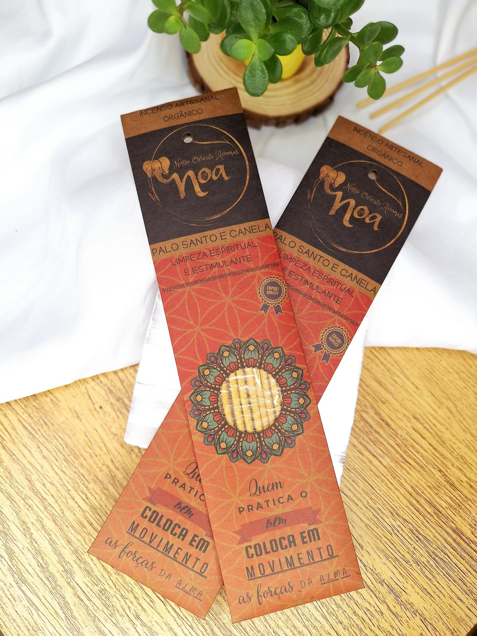Incenso de Palo Santo e Canela (LIMPEZA ESPIRITUAL E ESTIMULANTE) - Terapêutico