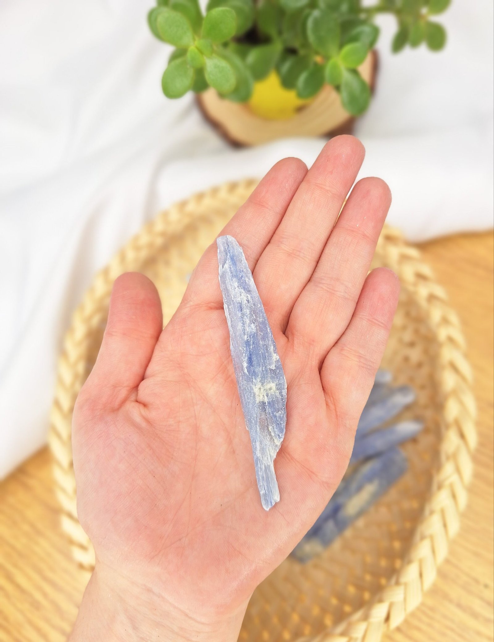 Cianita Azul - Espada Arcanjo Miguel