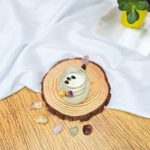 Vela Coco-  (Pedra personalizável)