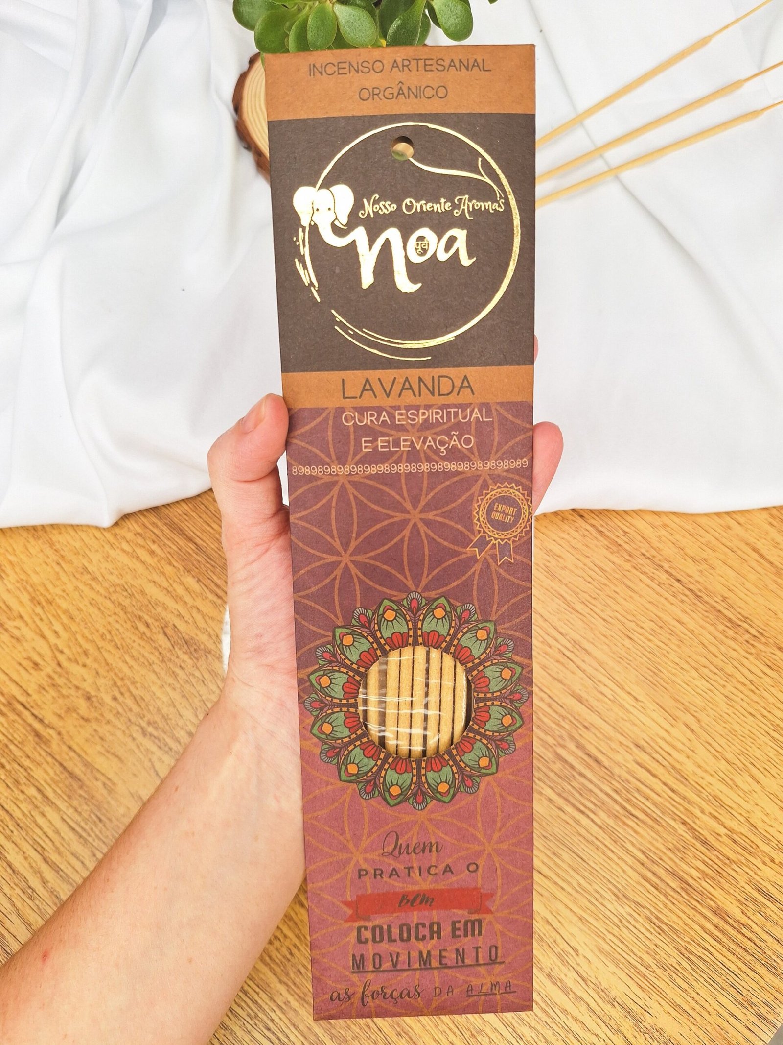 Incenso de Lavanda (CURA E ELEVAÇÃO)- Terapêutico