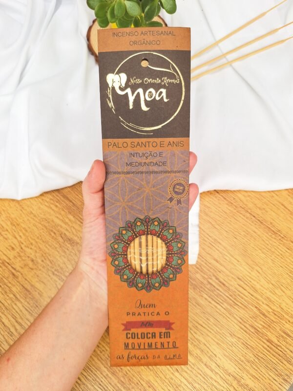 Incenso Palo Santo e Anis (INTUIÇÃO E MEDIUNIDADE) - Terapêutico