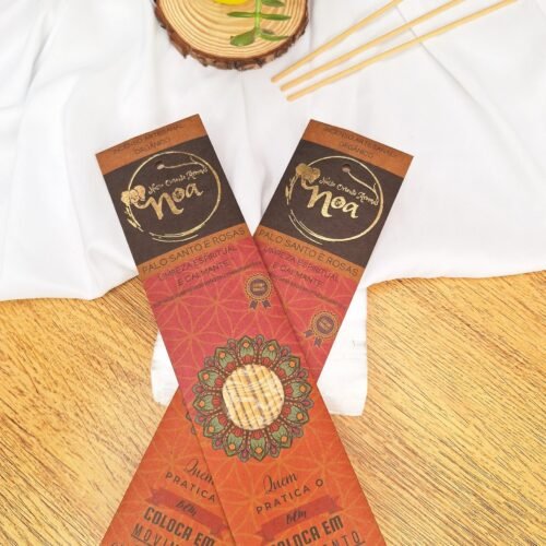 Incenso de Palo Santo e Rosas (LIMPEZA ESPIRITUAL E CALMANTE)- Terapêutico