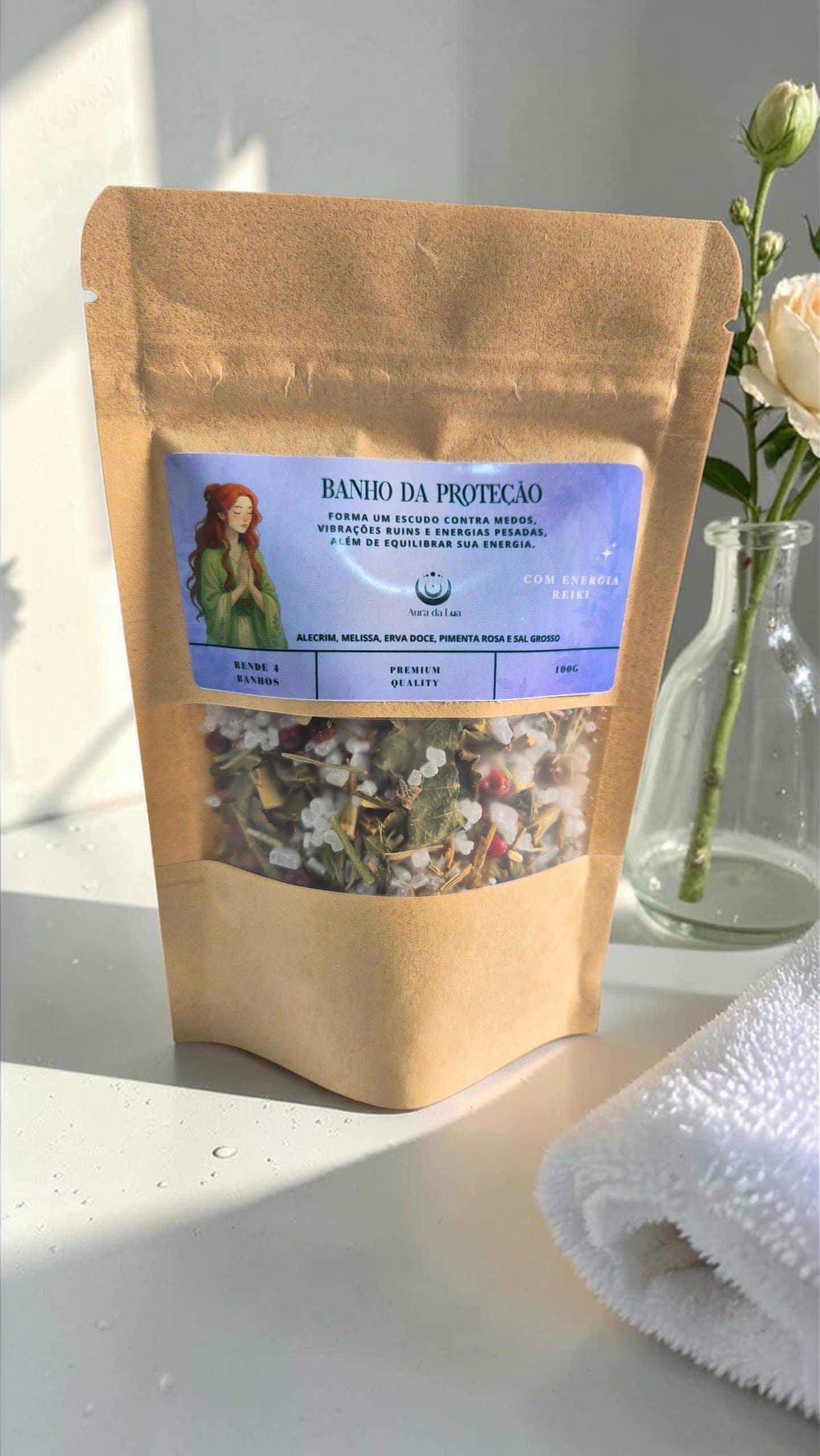 Banho da Proteção - Com Reiki