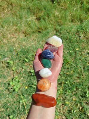 Caixa Dos Chakras - Pedra Rolada