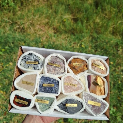 🌟 Kit Coleção Pedras Brutas – Uma Jornada de Energia e Conexão 🌿