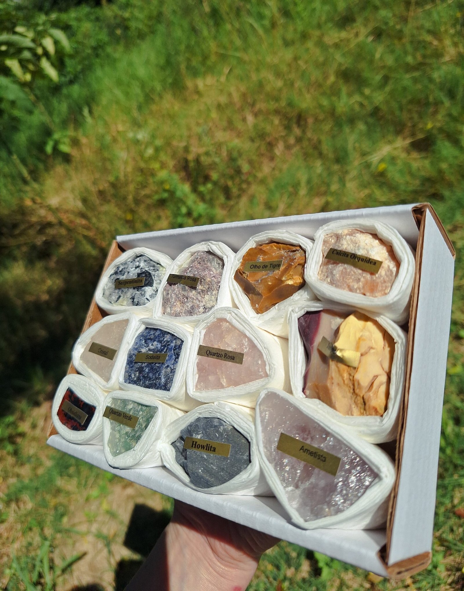 🌟 Kit Coleção Pedras Brutas – Uma Jornada de Energia e Conexão 🌿