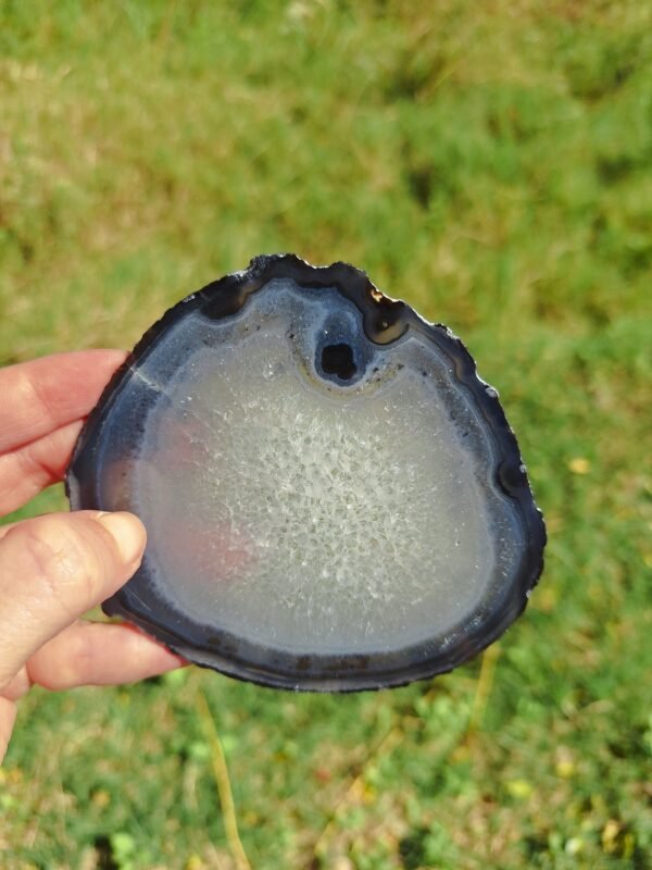 Chapa de Ágata Azul