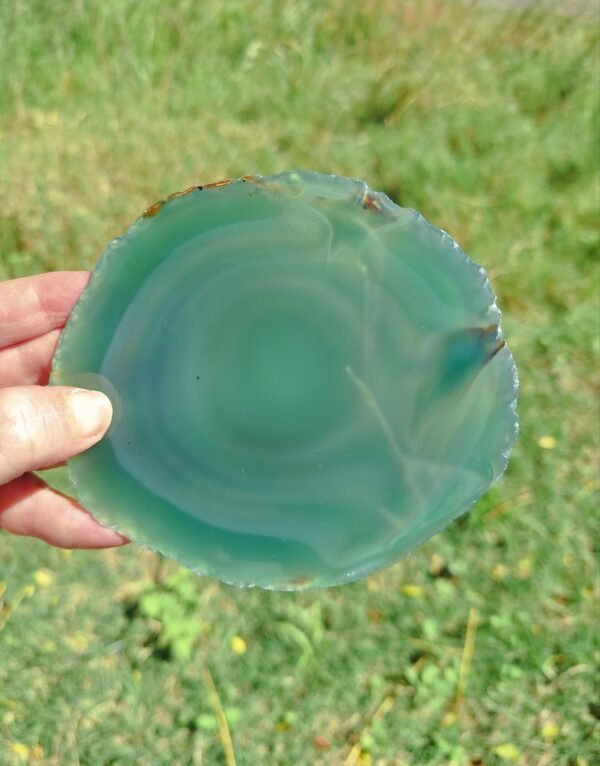 Chapa de Ágata Verde