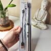 Acendedor Elétrico Recarregável USB para velas cinza