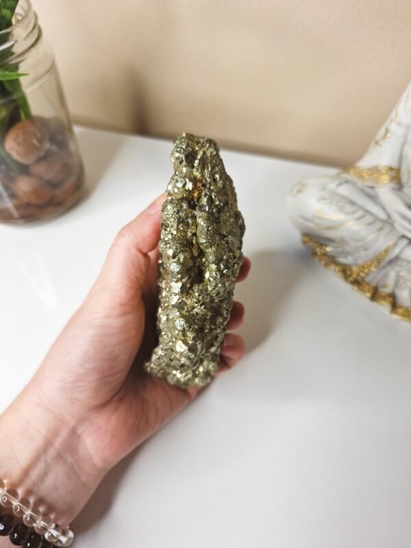 Pirita de Ambiente - Pedra da Prosperidade 725gr - Peça Única
