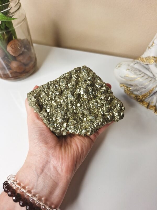 Pirita de Ambiente - Pedra da Prosperidade 725gr - Peça Única