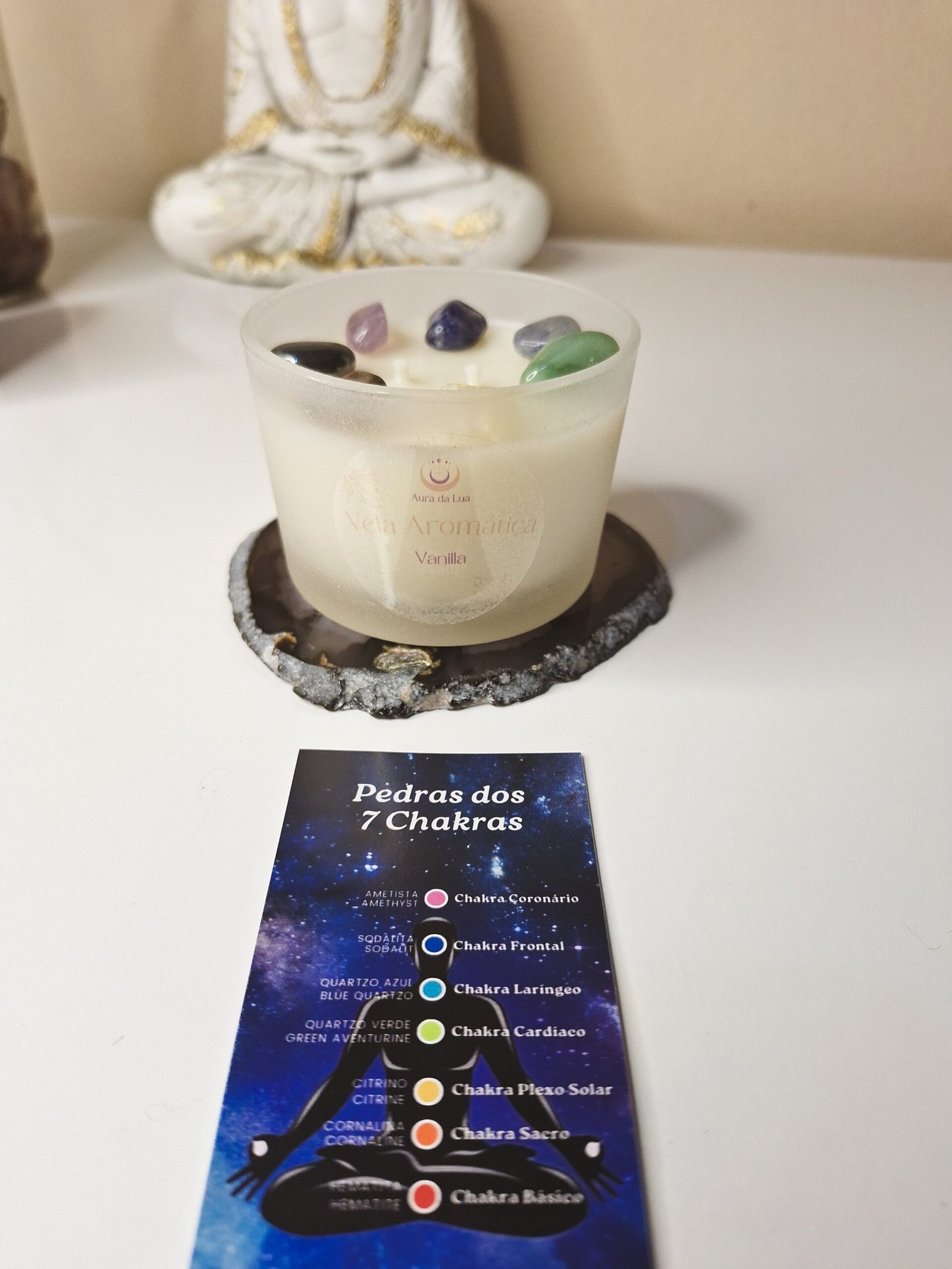 VELA DOS 7 CHAKRAS (Energia, Alinhamento, Elevação)