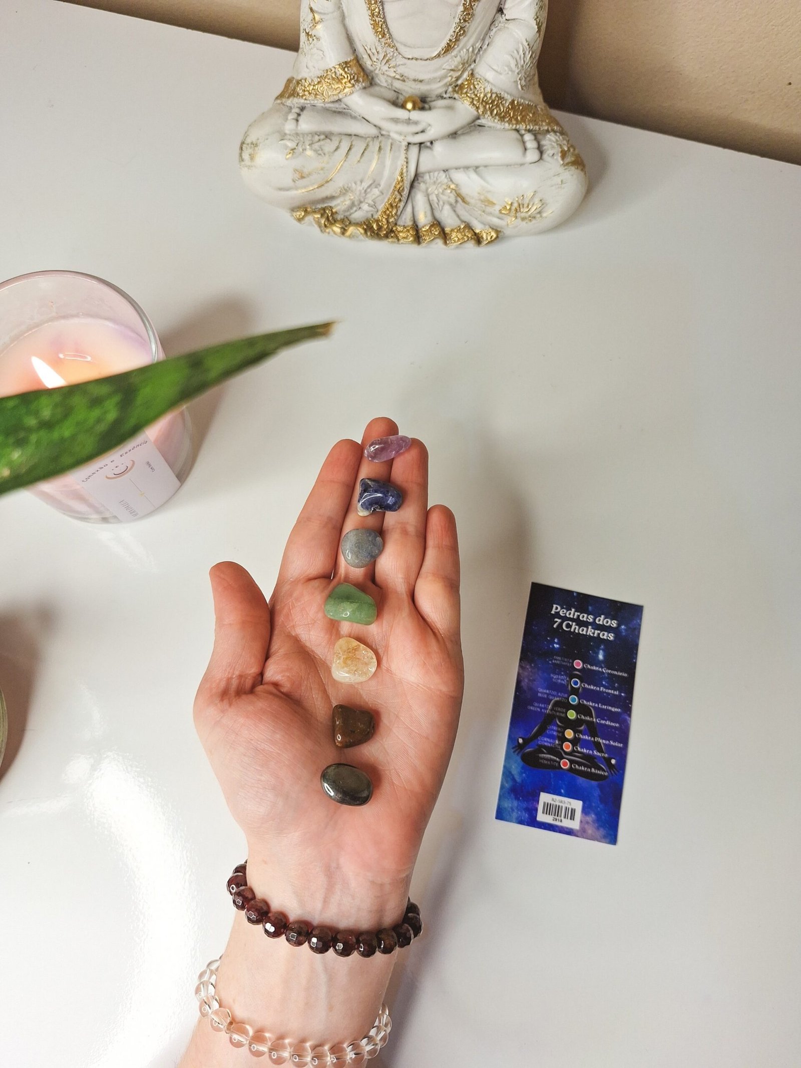 VELA DOS 7 CHAKRAS (Energia, Alinhamento, Elevação)