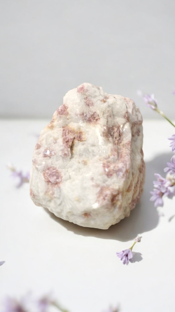 Turmalina Rosa Bruta- Amor e Merecimento 100g