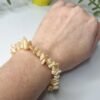 Pulseira Madrepérola Bege Cascalho - Luz Materna, Amor Universal