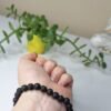 Pulseira 7 Chakras - Pedra Vulcânica 6mm- Harmoniza e Fortalece