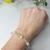 Pulseira de Quartzo Rosa e Quartzo Verde - Amor Incondicional e Equilíbrio