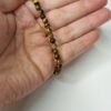 Pulseira de Olho de Tigre 4mm - Coragem e Poder Pessoal