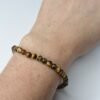 Pulseira de Olho de Tigre 4mm - Coragem e Poder Pessoal