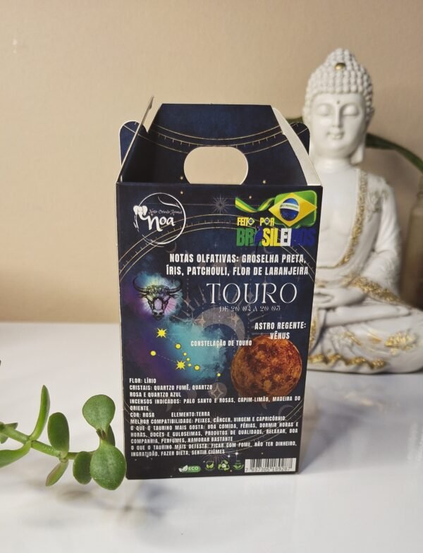 Incenso Cascata signo TOURO (formato de flor de lótus)
