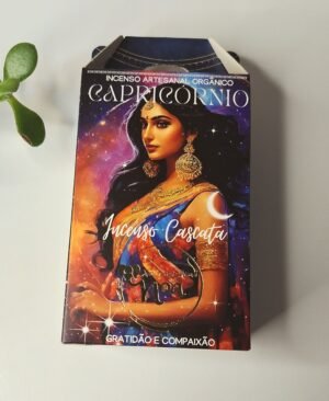 Incenso Cascata signo CAPRICÓRNIO (formato de flor de lótus)