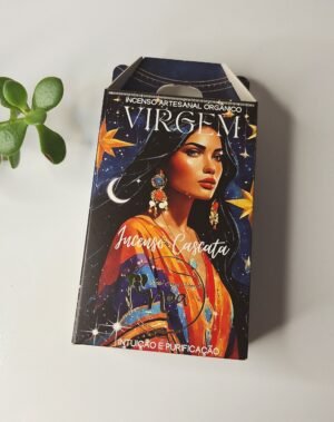 Incenso Cascata signo VIRGEM (formato de flor de lótus)
