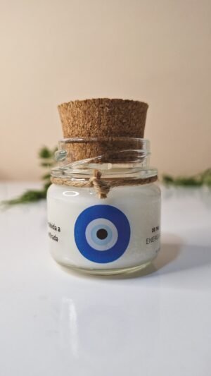 Vela Olho Grego: Proteção e Renovação Energética (escolha o aroma)