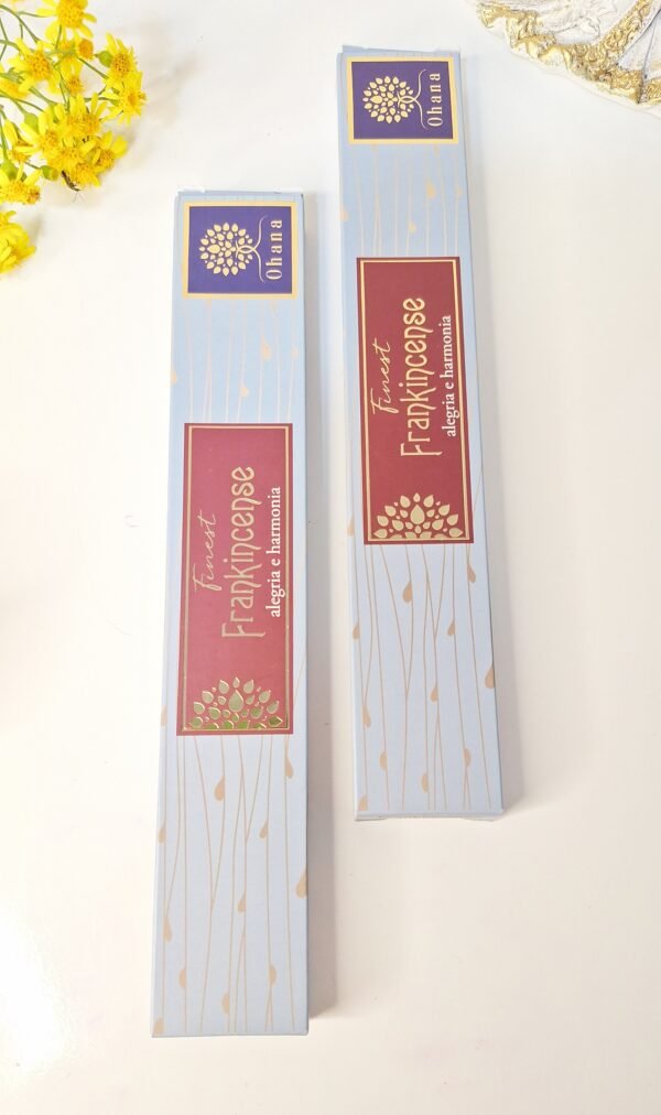 Incenso Finest Frankincense 15 varetas- Terapêutico (ALEGRIA E HARMONIA)