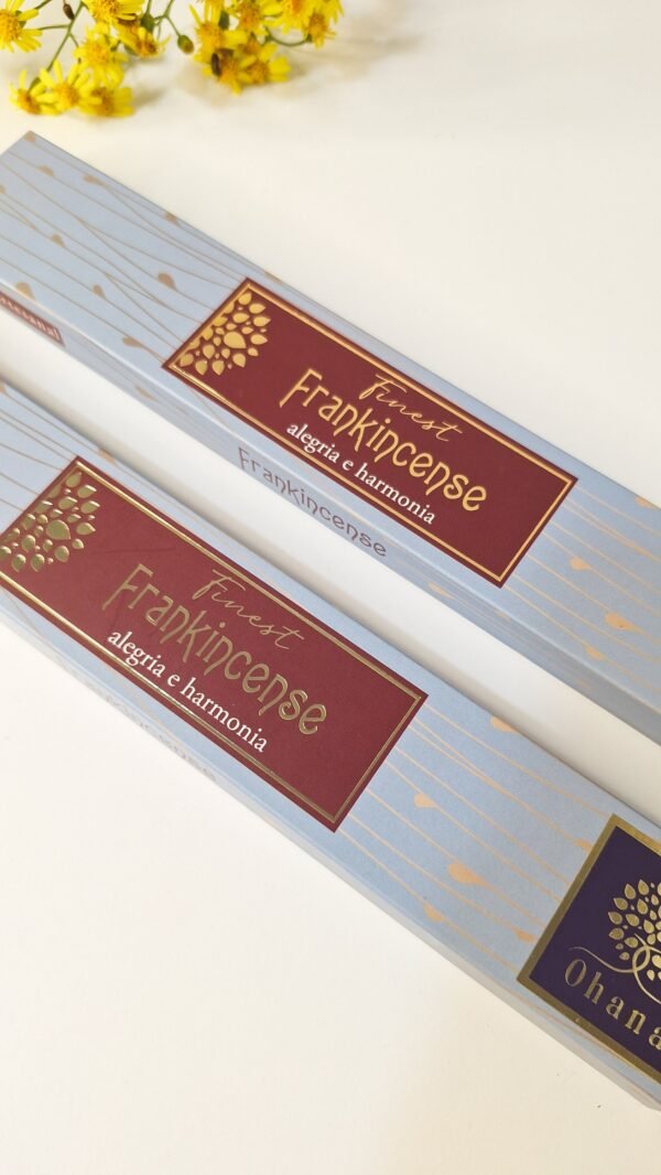 Incenso Finest Frankincense 15 varetas- Terapêutico (ALEGRIA E HARMONIA)
