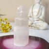 Torre de Selenita 210gr - Peça Única (LIMPEZA ENERGÉTICA)