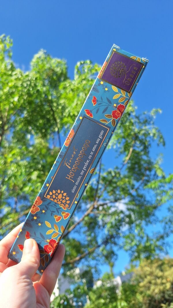 Incenso Finest- Ho'oponopono 15 varetas- Terapêutico