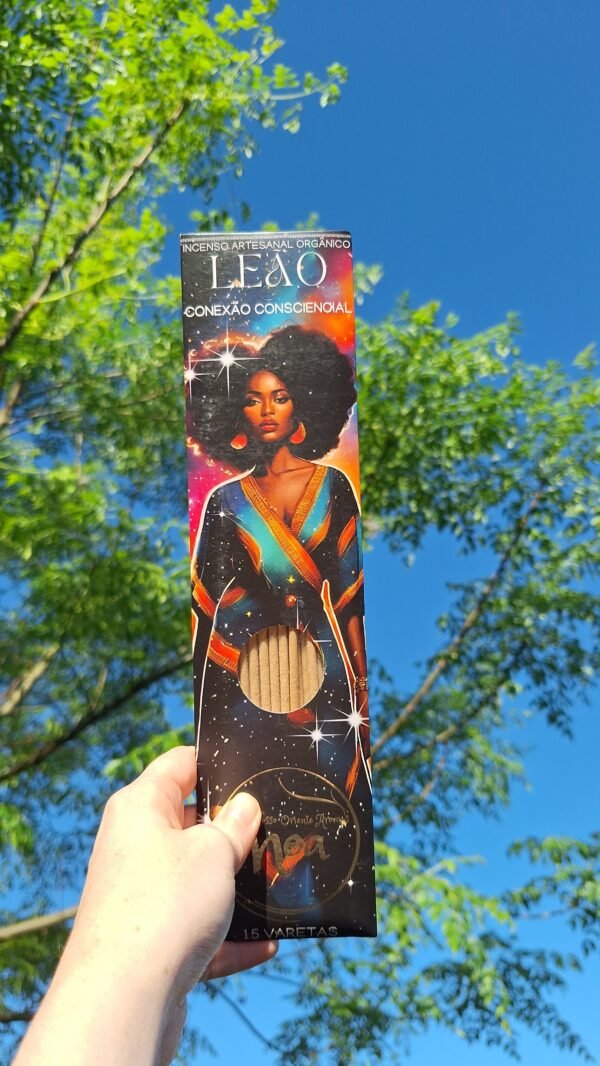 Incenso Signo - Leão ( CONEXÃO CONSCIENCIAL) 15 Varetas- Terapêutico