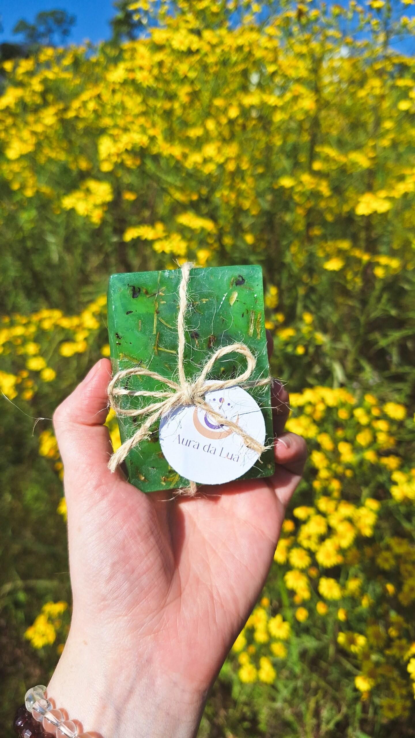 (Lançamento) SABONETE ENERGÉTICO- 7 ERVAS (DESCARREGO,LIMPEZA E REVITALIZAÇÃO ENERGÉTICA)