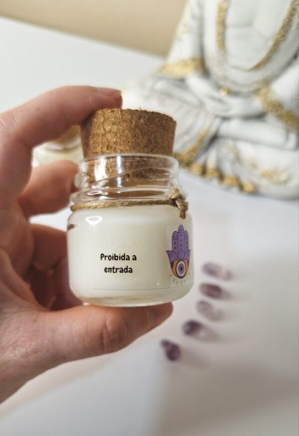 Vela Mão de Fátima: Luz e Proteção Espiritual (escolha o aroma)