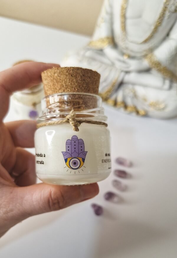 Vela Mão de Fátima: Luz e Proteção Espiritual (escolha o aroma)