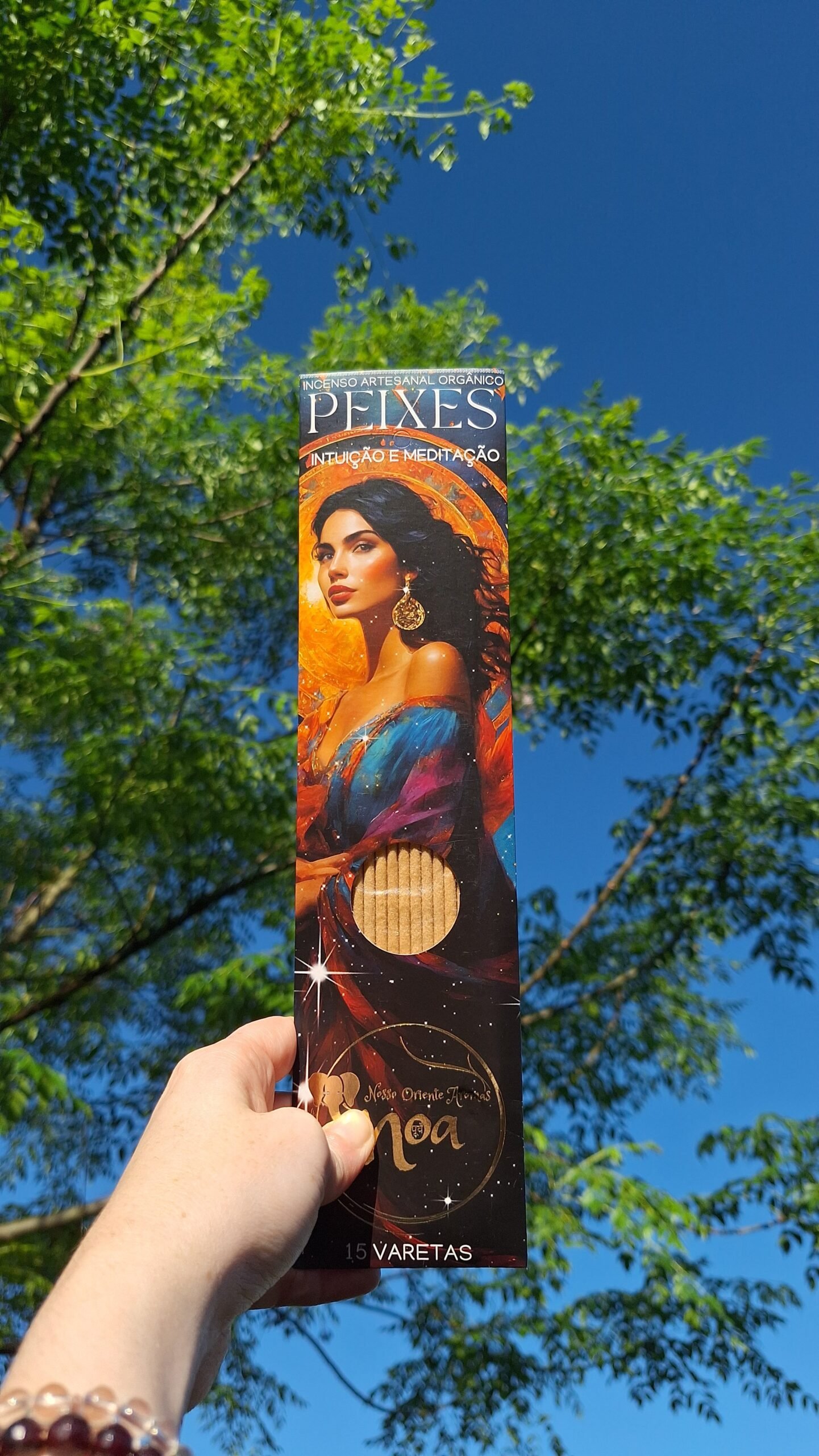 Incenso Signo - Peixes (INTUIÇÃO E MEDITAÇÃO)- Terapêutico