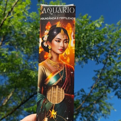 Incenso Signo - Aquário (ABUNDÂNCIA E FERTILIDADE)- Terapêutico