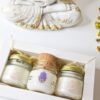 Trio velas Premium -PROTEÇÃO E ABUNDÂNCIA (caixa premium)