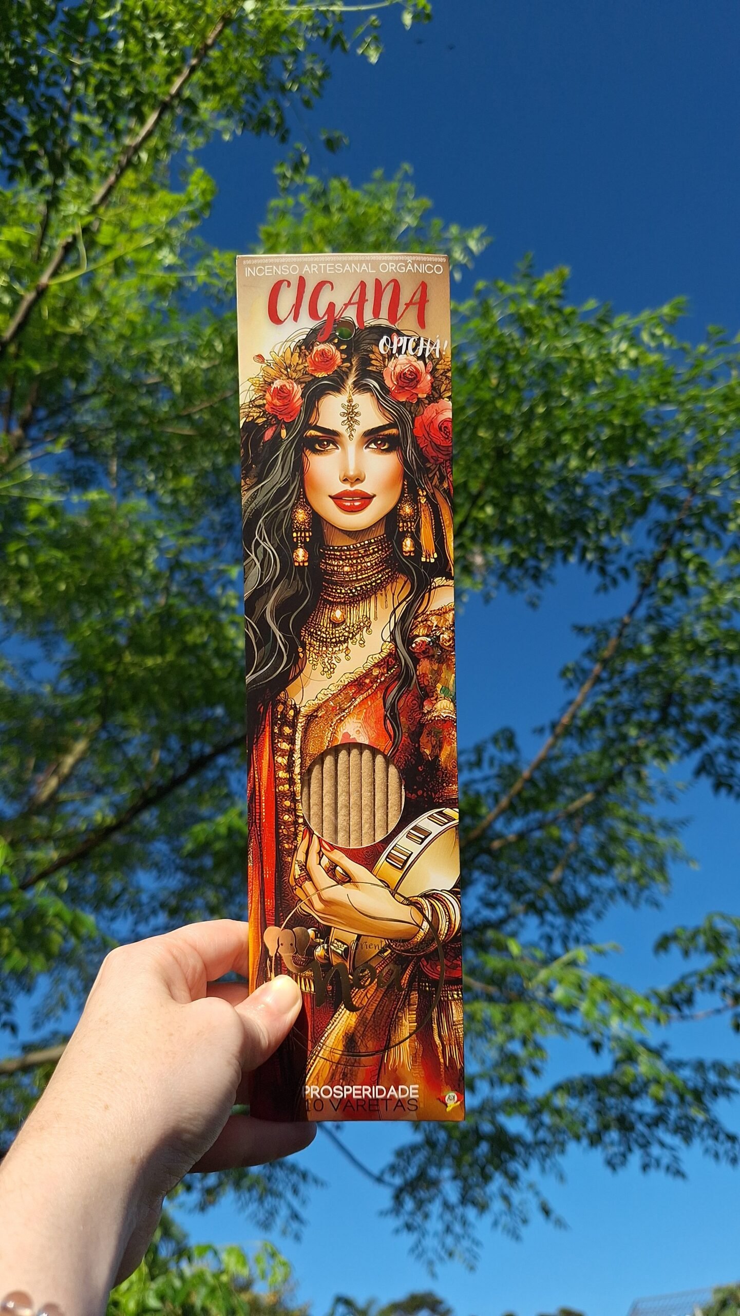 Incenso Linha Orixás| Cigana (PROSPERIDADE)- Terapêutico