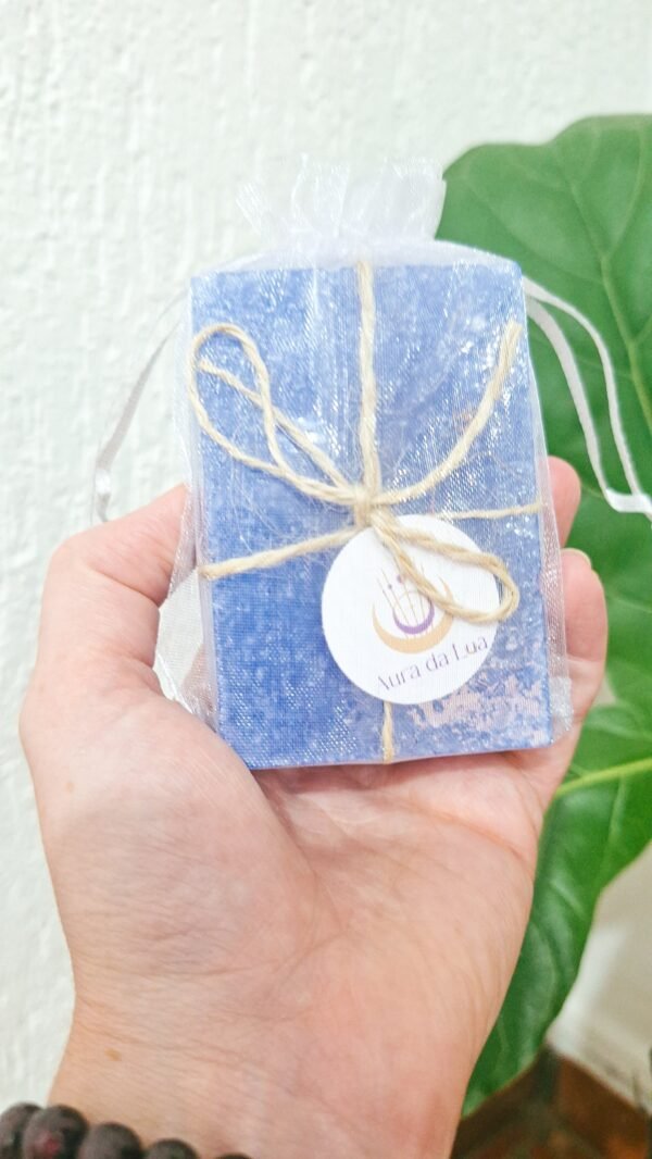 Embalagem presente organza transparente| sabonete