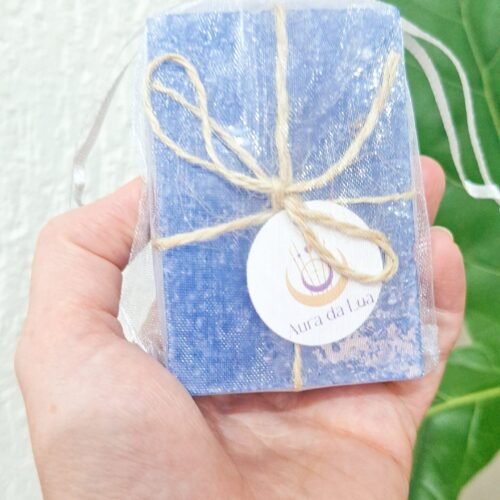 Embalagem presente organza transparente| sabonete