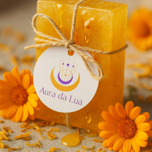 (Lançamento) SABONETE CALÊNDULA  (BOM DIA FLOR DO DIA)– (HIDRATAÇÃO, CALMA, RENOVAÇÃO)