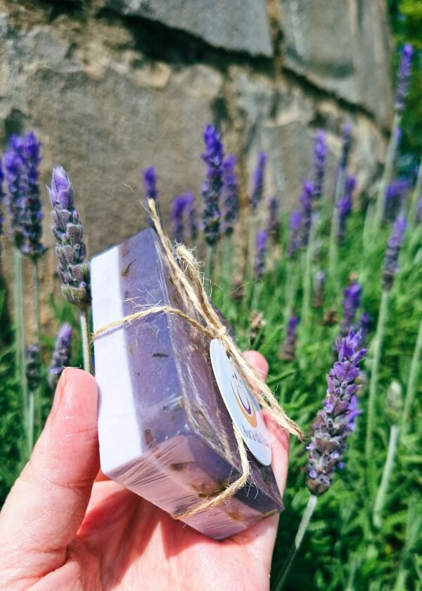 (Lançamento) SABONETE ENERGÉTICO DE LAVANDA - (CALMANTE, RELAXANTE, ACALMA ANSIEDADE )