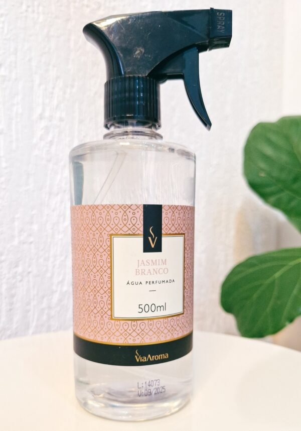 ÁGUA PERFUMADA JASMIM BRANCO – 500ML