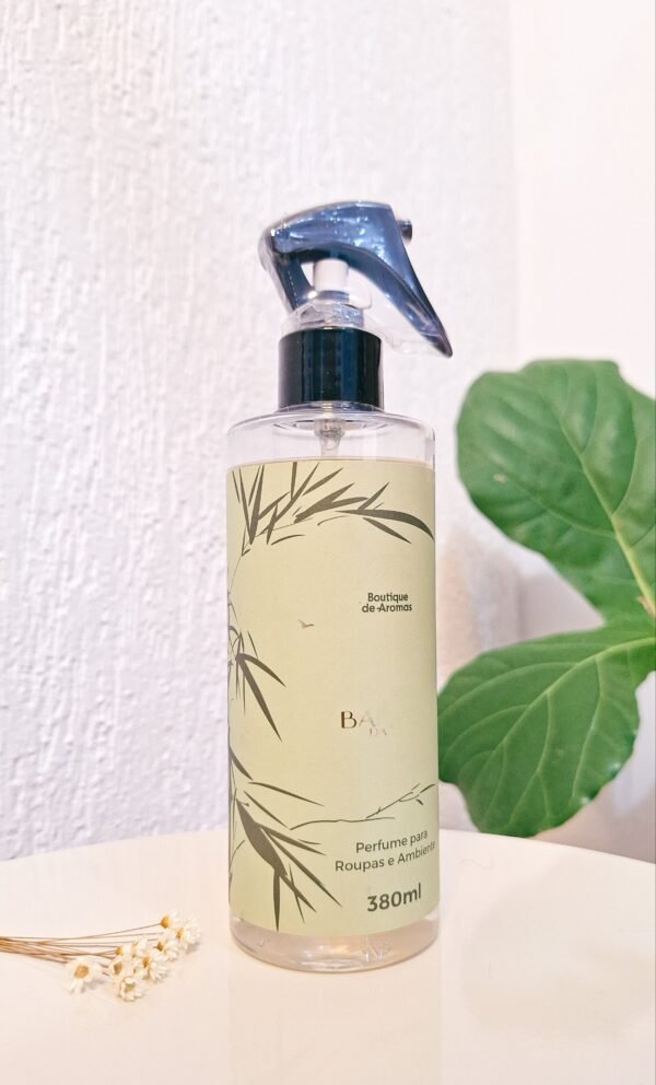 PERFUME PARA ROUPAS E AMBIENTE BAMBOO DA SORTE - 380ML 🍃