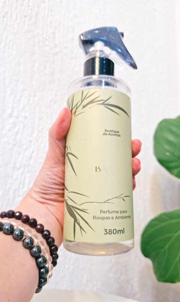 PERFUME PARA ROUPAS E AMBIENTE BAMBOO DA SORTE - 380ML 🍃