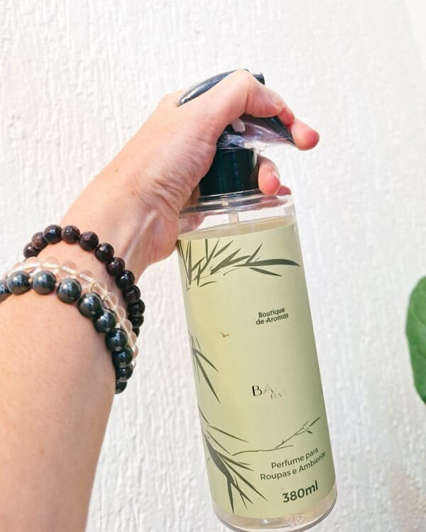 PERFUME PARA ROUPAS E AMBIENTE BAMBOO DA SORTE - 380ML 🍃