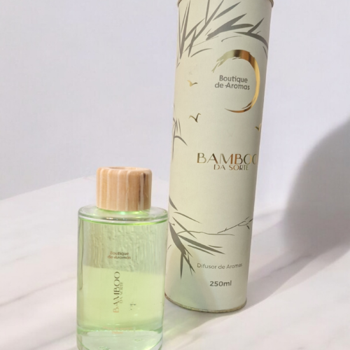 Difusor de Aromas Bamboo da Sorte – 250ml 🌿✨